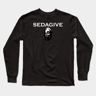 Sedagive - White Long Sleeve T-Shirt
